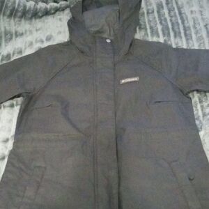 Columbia Black Hooded Jacket